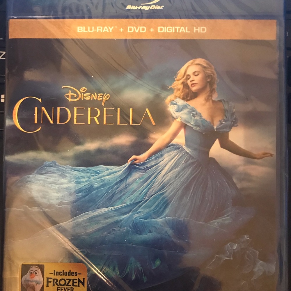 Cinderella blu ray/DVD